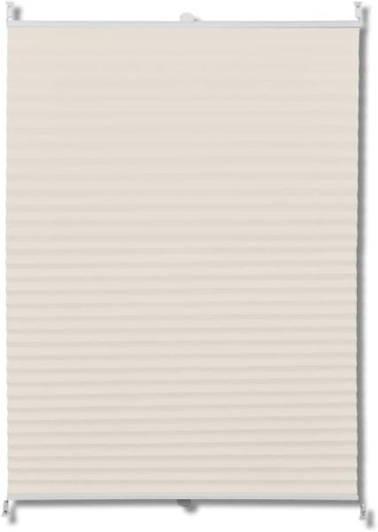 Plissee Faltrollo Rollo Plisseerollo 40x150cm Creme 240619