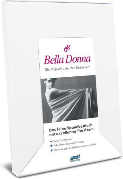 Formesse Bella-Donna Jersey Spannbettlaken|120x200 - 130x220 cm| weissFormesse Bella-Donna Jersey Spannbettlaken