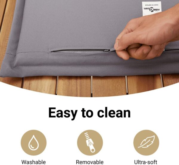 vidaXL 8-tlg. Garten-Sofagarnitur mit Kissen Beige Poly Rattan 3255156 Bild 6