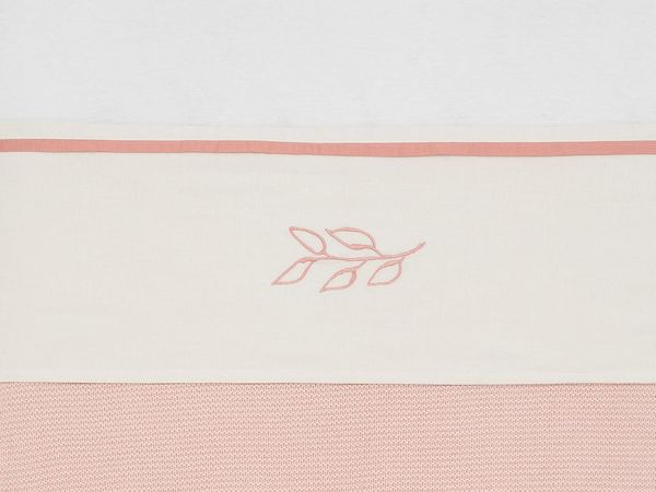 Jollein Meadow Wiegelaken Rosewood 75x100 cm Rosa