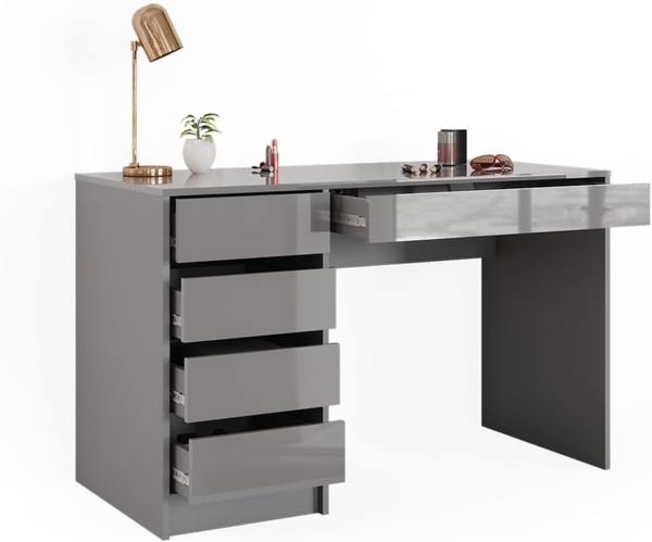 Schminktisch Sherry Grau 120 cm ohne Spiegel Vicco Bild 7