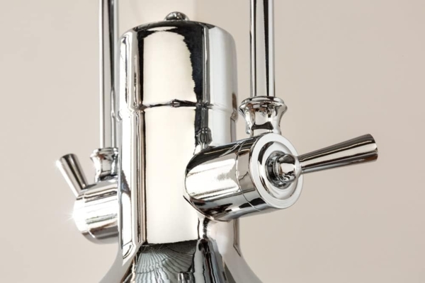 riess-ambiente Hängeleuchte INDUSTRIAL 45cm silber, ohne Leuchtmittel, Wohnzimmer · Metall · Esszimmer · Industrial Bild 5