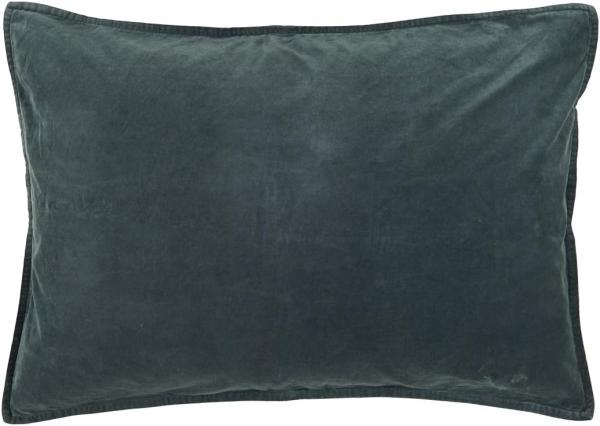 Kissenhülle Kissenbezug Samt Velour Dunkelblau Blau 70x50cm Ib Laursen 6229 69