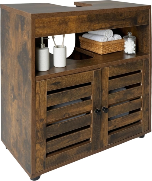 Waschbeckenunterschrank Lamellentüren 10052123_8208