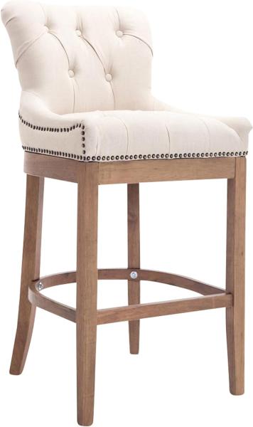 Barhocker Lakewood Stoff, Antik-hell creme