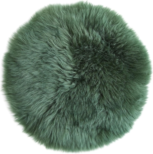 LUXOR living Stuhlkissen Sitzauflage Lammfell, Sitzauflage, rund oder eckig, echtes Lammfell, auch als 4er Set