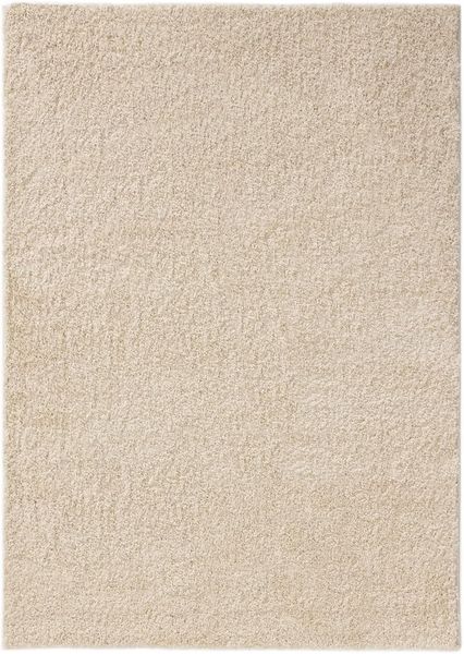 benuta Hochflor-Teppich Soho, rechteckig, Höhe: 31 mm, Teppich Wohnzimmer, Schlafzimmer, Esszimmer, Rutschfest, Waschbar