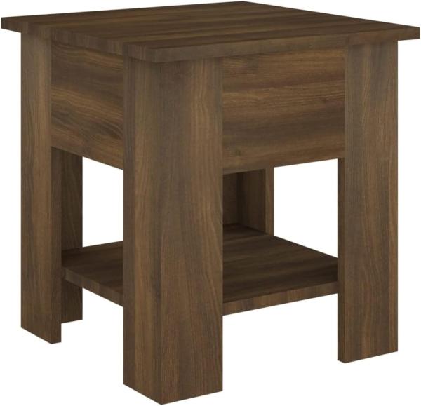 vidaXL Couchtisch Braun Eichen-Optik 40x40x42 cm Holzwerkstoff 813082