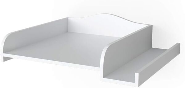 Wickelaufsatz Weiß 83.2 x 72 cm auf Waschmaschine Vicco