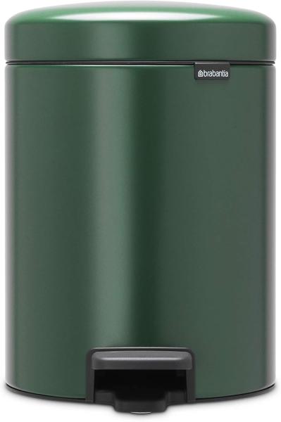 Brabantia 'NewIcon' Treteimer, Pine Green, 5 Liter