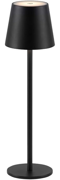 SellTec LED Tischleuchte LED Tischlampe Akku Outdoor, Dimmbar, Memoryfunktion, USB, Up&Down, 1xLED-Board/2,50W/3000K, warmweiß, Up & Down Lichtaustritt, USB, Dimmbar Touchdimmer