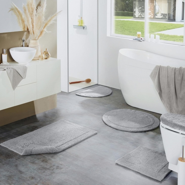 Erwin Müller Badematte Badteppich "Stuttgart", Höhe 15 mm, eckig, Uni Bild 5