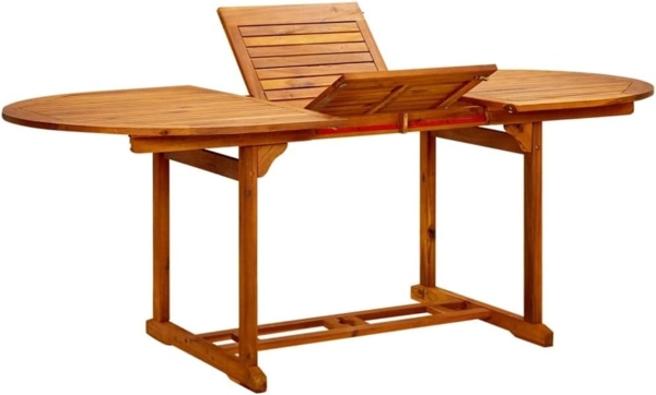 vidaXL Gartentisch 200x100x75 cm Massivholz Akazie 41818