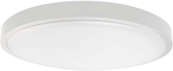 LED Deckenleuchte, weiß, rund, 4000K, IP44, D 29,5 cm