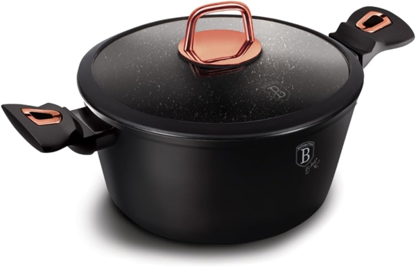 Berlinger Haus Berlinger Haus Topf 4l 24cm Black Rose BH1642N