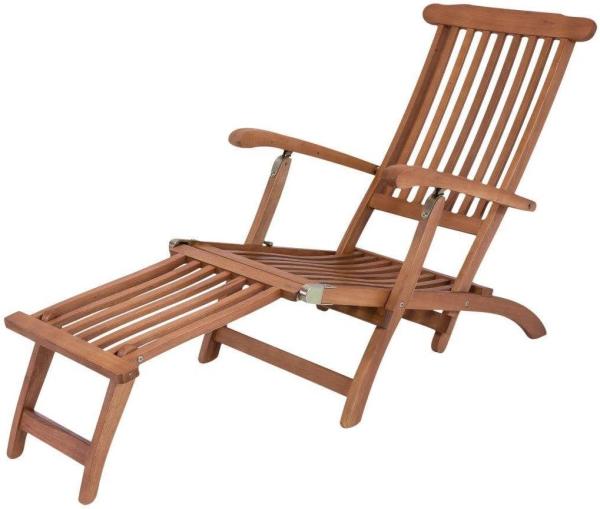 Deckchair Sonnenliege, Liegestuhl mehrfach verstellbar