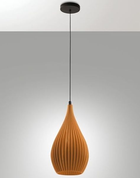 Fabas Luce 3759-40-367 Pendelleuchte Lisa senffarben