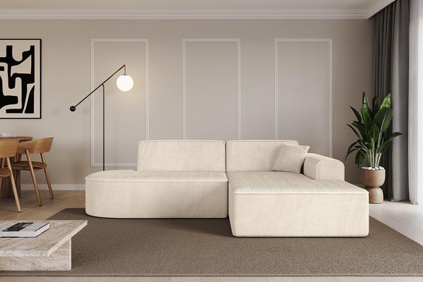 ALTDECOR Ecksofa IREA-L1-v3, Sofa Praktische Bequeme Funktionsecke Couch L-Form Eckcouch, Corner Sofa L-Form Vielseitige Sofa Wohnlandschaft Wohnzimmer