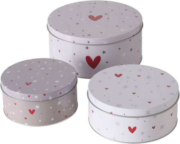 BOLTZE GRUPPE GmbH Vorratsdose ANELLA, Metall, (3er-Set, 3er-Set)