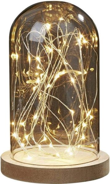 Hellum Hellum 523713 Deckenbeleuchtung LED (RGB) Warmweiß Transparent Holz
