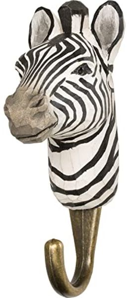 Wildlife Garden Skulptur Kleiderhaken DecoHook Zebra