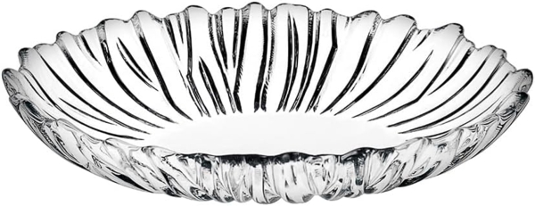 Pasabahce Aurora Servierplatte 3 Stück oval 15.5 x 10 cm Glas