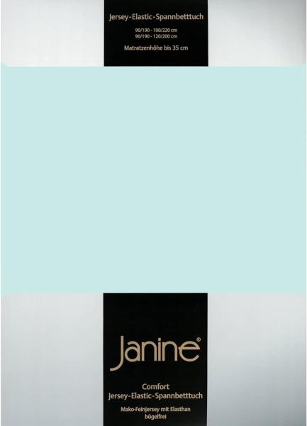 Janine Jersey Elastic Spannbetttuch|90x190 cm - 100x220 cm| morgennebelJanine Jersey Elastic Spannbetttuch