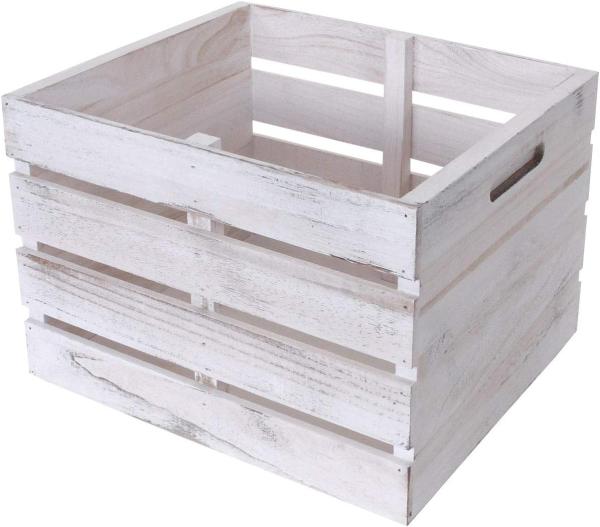 Kommode mit 3 Schubladen HWC-C62, Shabby-Look, Vintage, 53 x 32 x 26 cm ~ weiß Bild 8