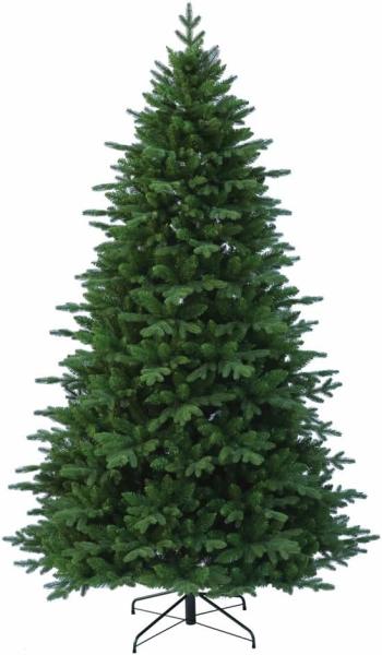 HXT 23005 270 cm künstlicher Weihnachtsbaum inklusive Metallständer, exklusiv & hochwertig, schwer entflammbar