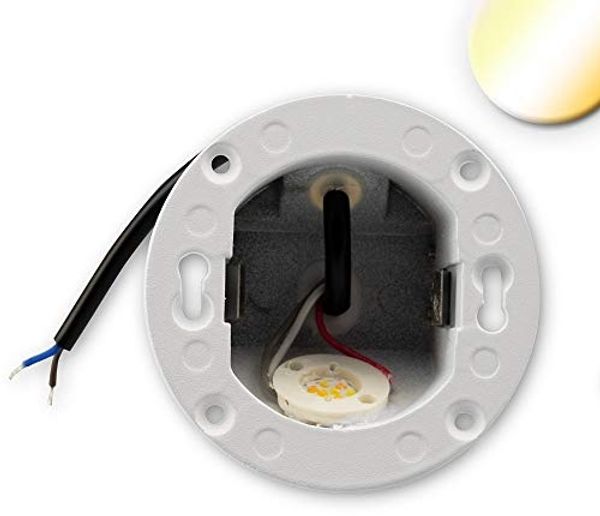 ISOLED LED Wandeinbauleuchte Sys-Wall68 230V, 3W, IP44, ColorSwitch 3000K4000K6000K, inkl.