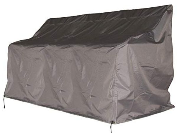 Quick Star Gartenmöbel-Schutzhülle Bankhülle 150x60x88cm Grau (1-St), 260g Polyester / PVC beschichtet