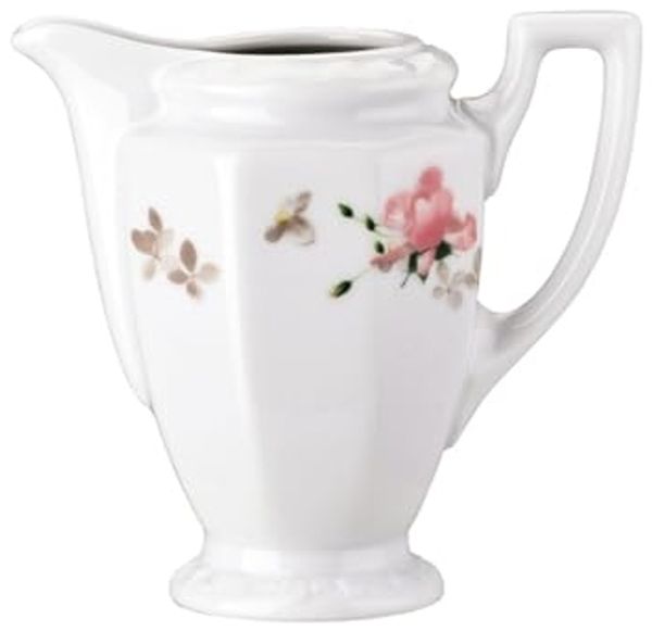 Milchkännchen 6 P. Maria Pink Rose Rosenthal Milch und Zucker - Mikrowelle geeignet, Spülmaschinenfest
