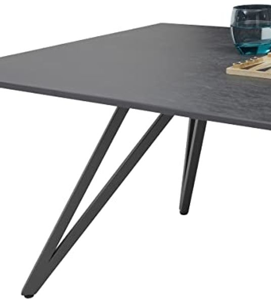 Wohnzimmertisch >Jesse< (BxHxT: 110x46x70 cm) in anthrazit