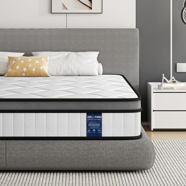 BedStory Matratze 120x200 cm,Federkernmatratze H3 Höhe 20cm Taschenfederkernmatratze Mittelfeste Orthopädischem,Öko-Tex Zertifiziert, Matratze für Kinder und Erwachsene