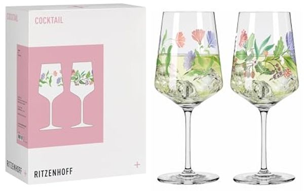 Ritzenhoff PROM Sommertau Hugo 2er-Set T.Kuhlmann, RDT F26 604 - Hugo Aperitifglas