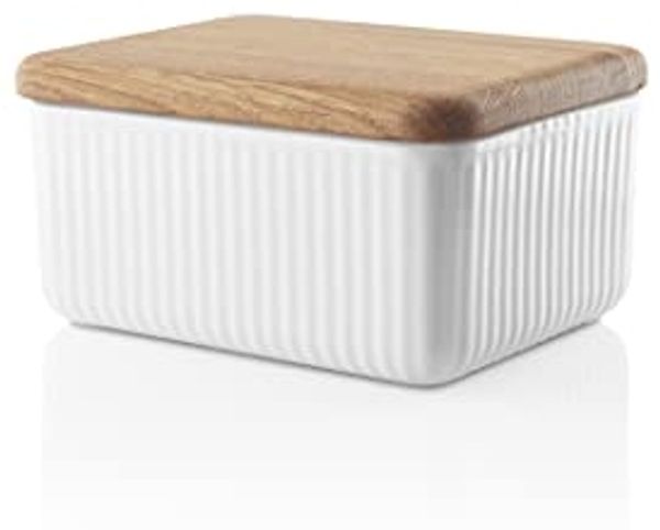 EvaSolo Nova Butterdose mit Deckel weiß