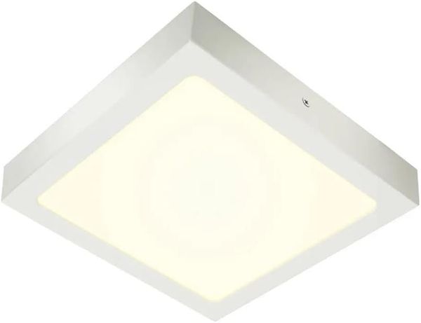 SLV 1004705 SENSER 24 CW LED Wand- und Deckenaufbauleuchte eckig weiß 4000K