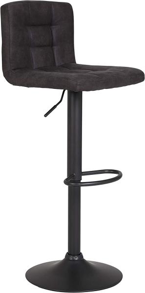 2er Set Barhocker Amanda - Vintage Anthrazit Bild 5
