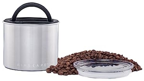 Airscape Edelstahl Aromabehälter klein silber gebürstet