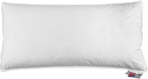 Homescapes Federkissen Kopfkissen 40 x 80 cm, 100% Entenfedern, Füllung: 100% Entenfedern
