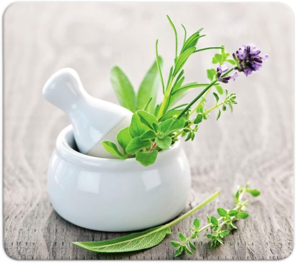 WENKO Herd-Abdeckplatte Multi Modell Kräutergarten, Glas, Silikon, Spritzschutz, Herdblende, Schneidbrett, für Glaskeramik-Kochfelder