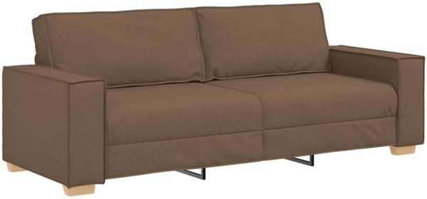 vidaXL 3-Sitzer-Sofa Braun 180 cm Stoff 4104994