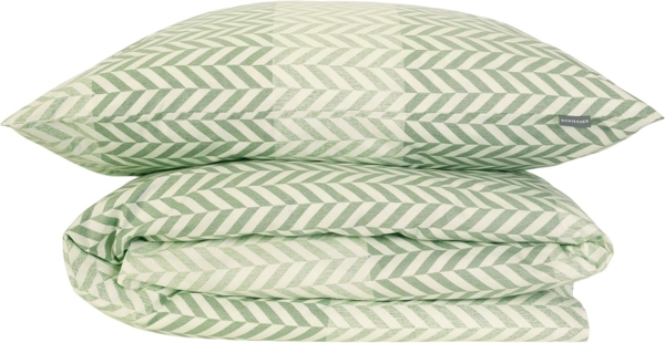 Schiesser Bettwäscheset Maribel - Renforcé - 2-teilig - 155 x 220 cm - Grün