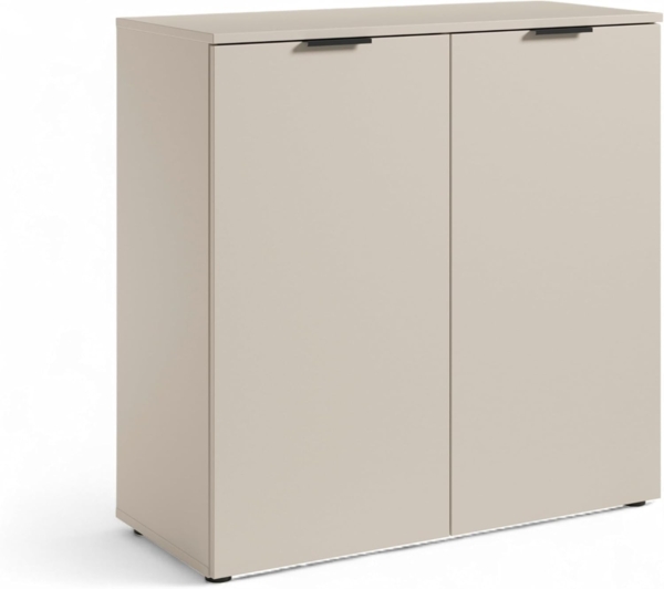 HBZ Sideboard Linz Kommode, BxHxT 90x90x40cm (1 St), Breite 90cm,Lip-Griff,Melaminbeschichtung