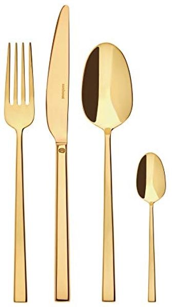 Sambonet Besteck Set 24-tlg. Rock Edelstahl gold