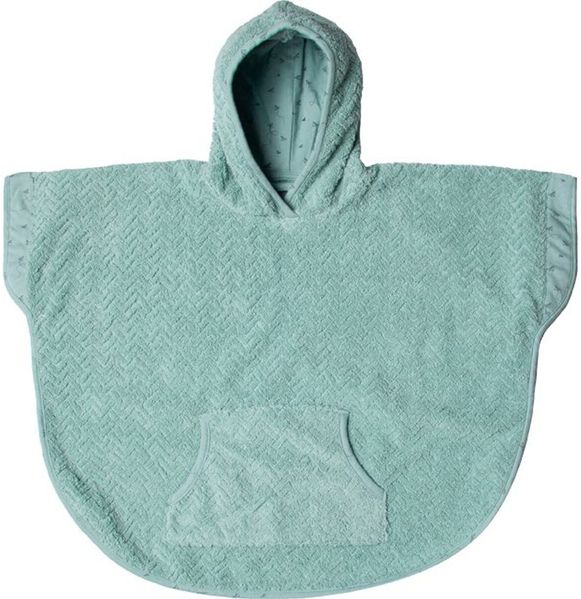 Bebe-Jou Fabulous Paper Planes Poncho Grün