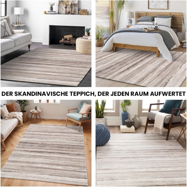 Surya PANDORA Teppich Tan 200 cm 274 cm 200x274 cm Bild 5