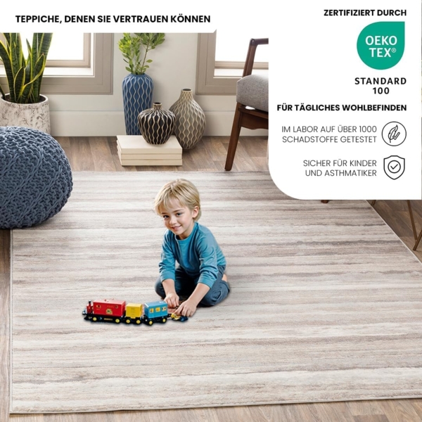 Surya PANDORA Teppich Tan 200 cm 274 cm 200x274 cm Bild 3