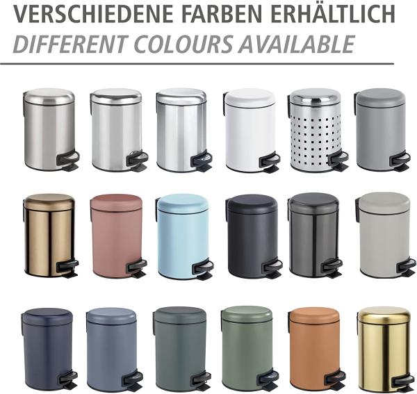Kosmetikeimer LEMAN, kupferfarben, mattiert, 3 L, WENKO Bild 5