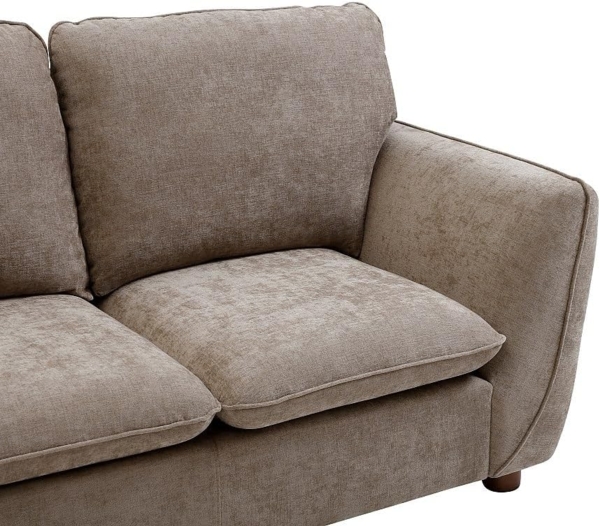 Vente-unique - Sofa 2‑Sitzer – Stoff – Taupe – MENARDIA Bild 5